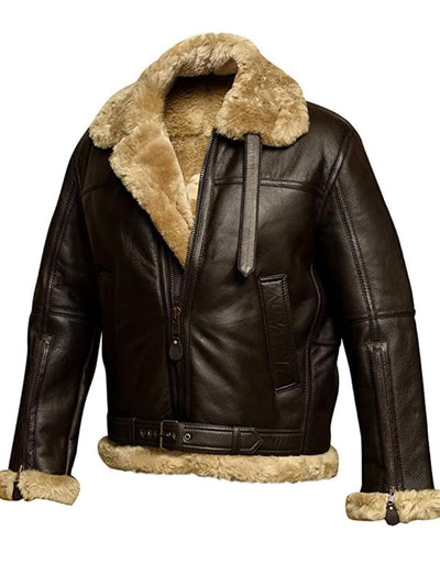 ROCKY™ | Warm Vegan Leather Jacket