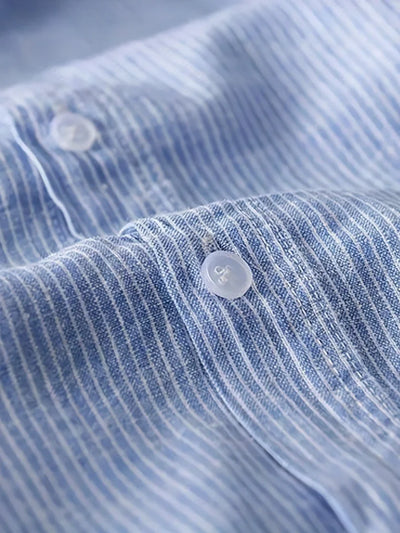 Drift Line Linen Hoodie
