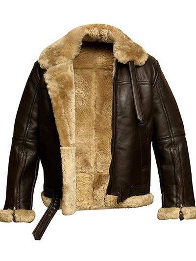 ROCKY™ | Warm Vegan Leather Jacket