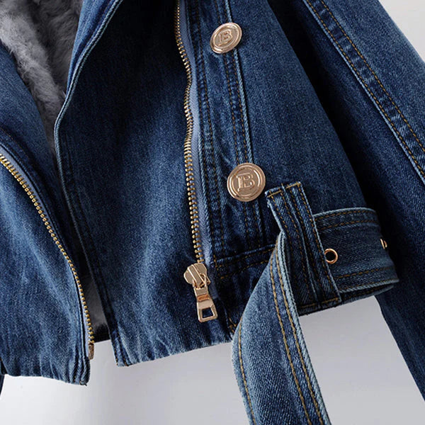 Bethany Luxurious Denim Coat