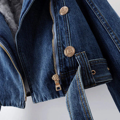 Bethany Luxurious Denim Coat