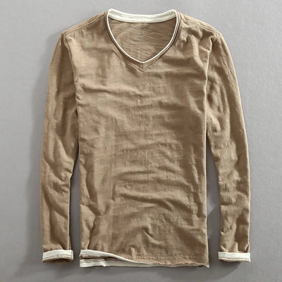 OBSIDIAN-NECK SHIRT
