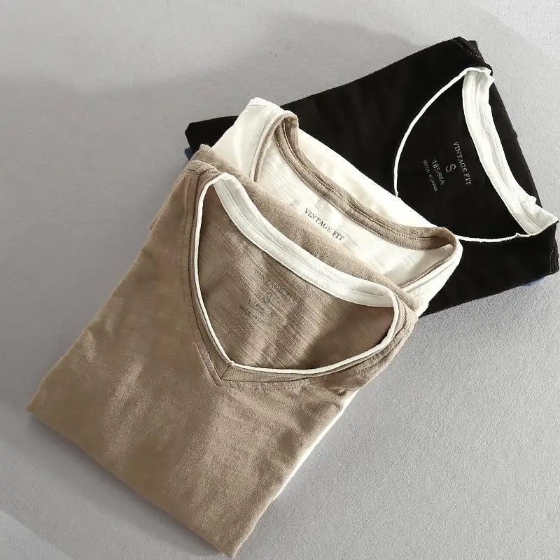 OBSIDIAN-NECK SHIRT