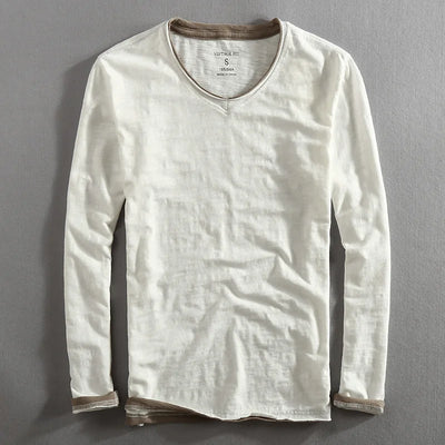 OBSIDIAN-NECK SHIRT