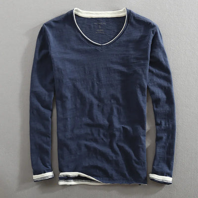 OBSIDIAN-NECK SHIRT
