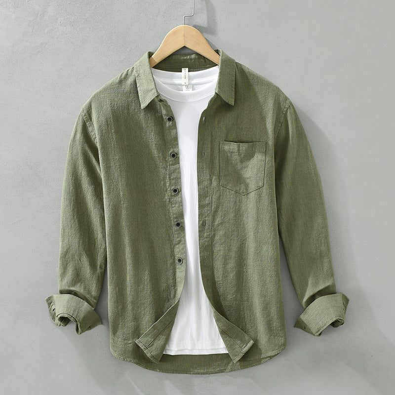 LEO LINEN SHIRT