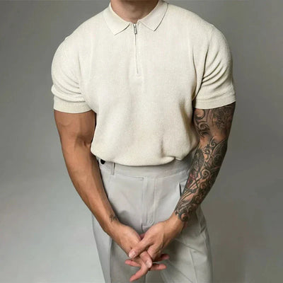 AVANTAGE ZIP MUSCLE SHIRT