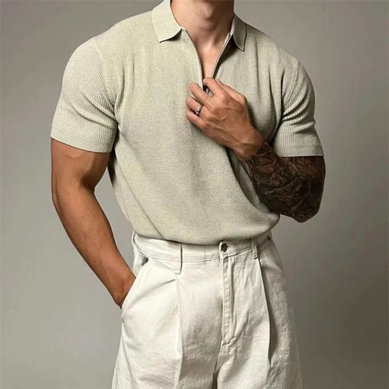 AVANTAGE ZIP MUSCLE SHIRT