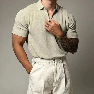 AVANTAGE ZIP MUSCLE SHIRT
