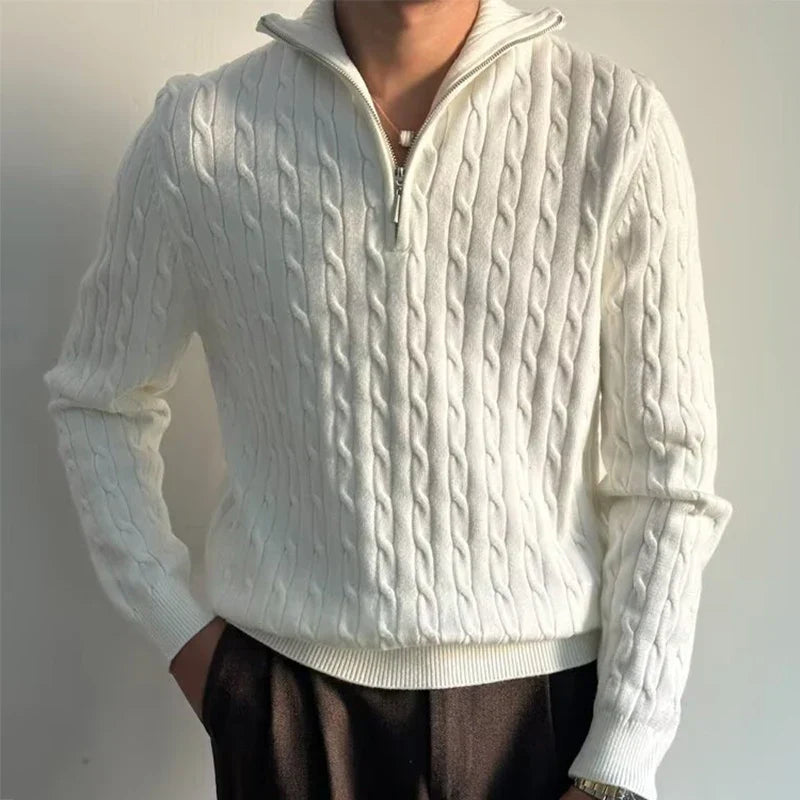 LUCIEN HALF-ZIP SWEATER
