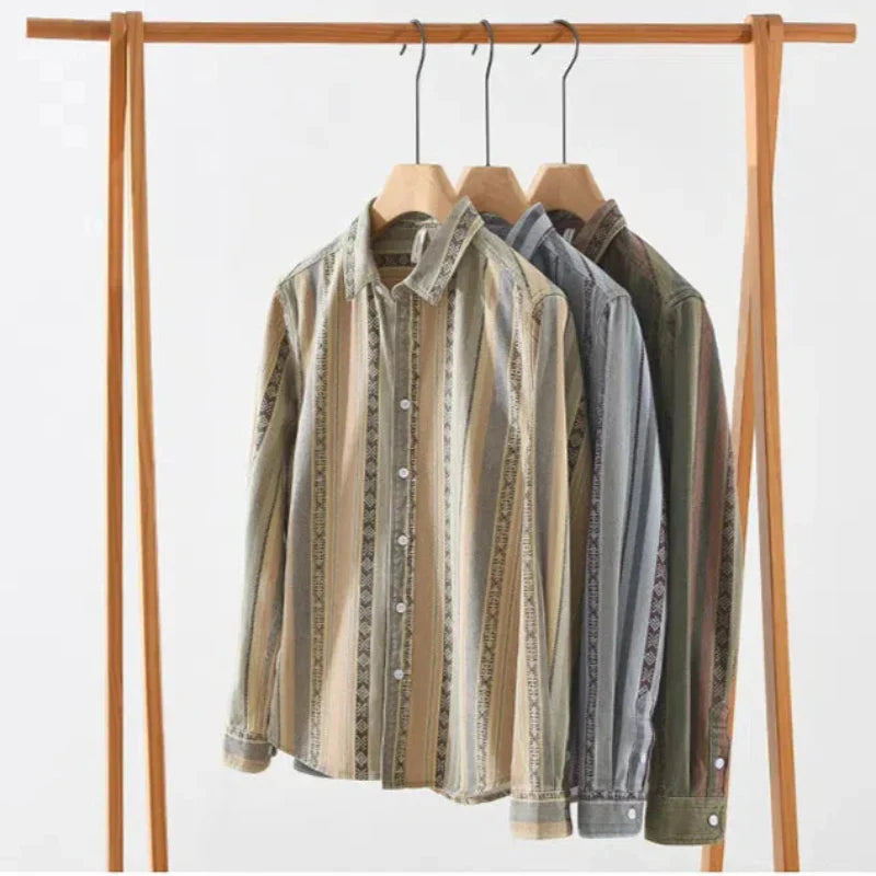 ORIAN VINTAGE LINEN SHIRT