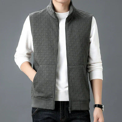 STRYDE TEXTURED ZIP VEST
