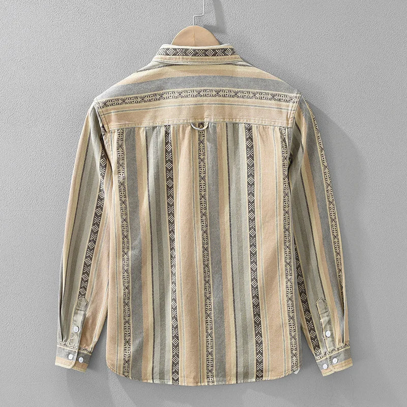 ORIAN VINTAGE LINEN SHIRT