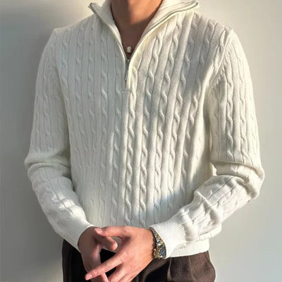 LUCIEN HALF-ZIP SWEATER