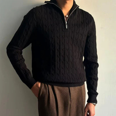 LUCIEN HALF-ZIP SWEATER