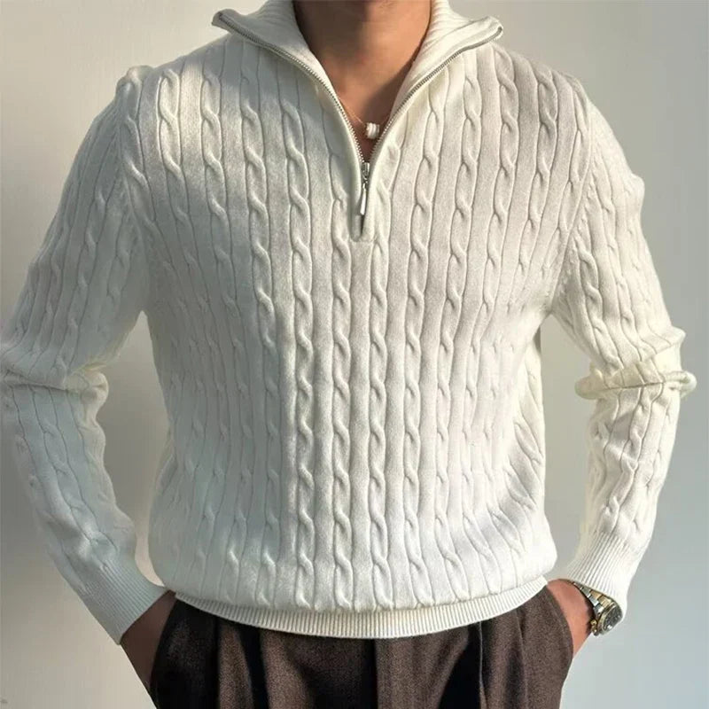 LUCIEN HALF-ZIP SWEATER