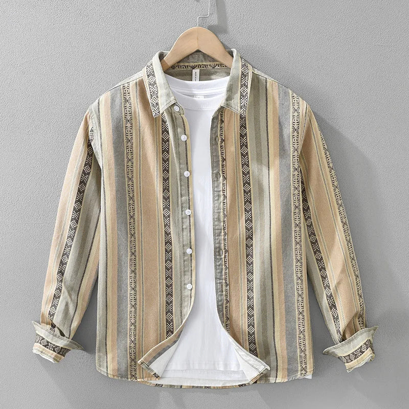 ORIAN VINTAGE LINEN SHIRT