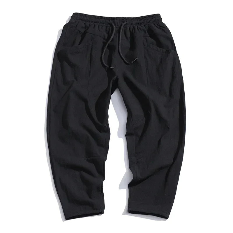 Takumi Linen Cropped Pants